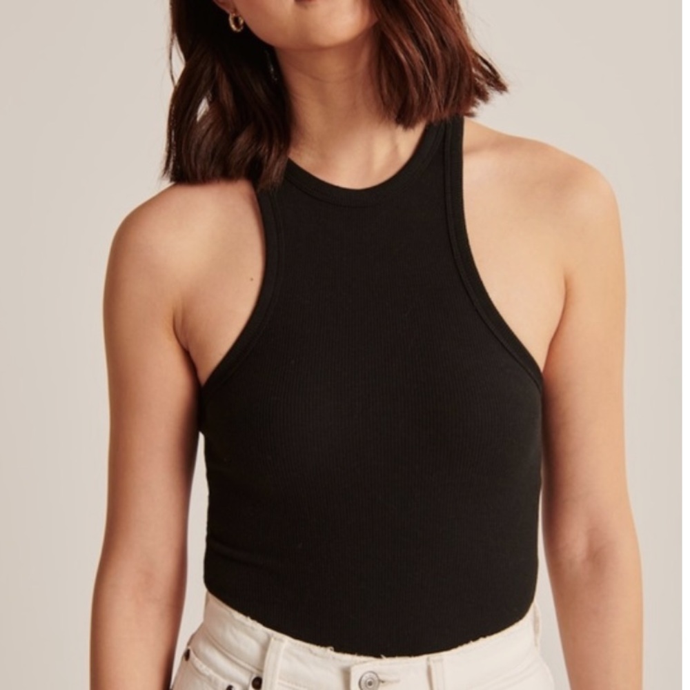 Abercrombie Ribbed Scuba Essential Bodysuit